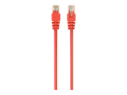 Gembird patch cable - 1 m - red - Rot - 1m