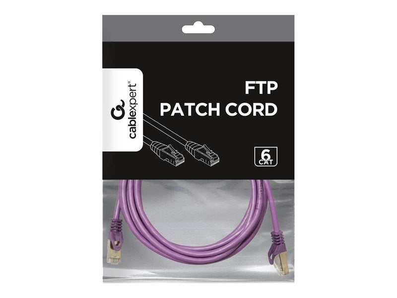 Gembird patch cable - 3 m - purple - Lila - 3m