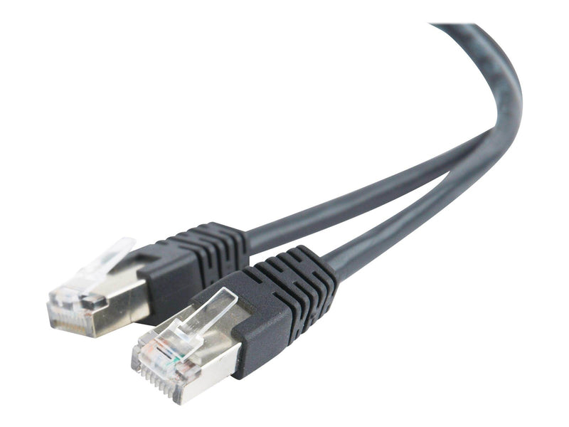 Gembird patch cable - 50 cm - black - Schwarz - 0.5m