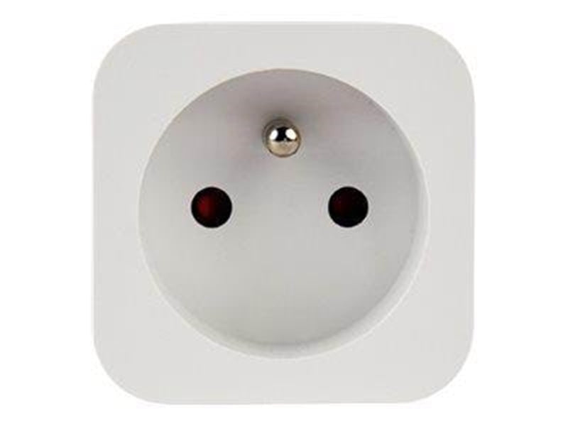 Gembird - smart plug - with power metering - 802.11b/g/n - white