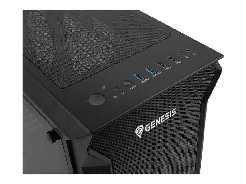 Genesis Irid 505 aRGB - Gehäuse - Tower - Schwarz
