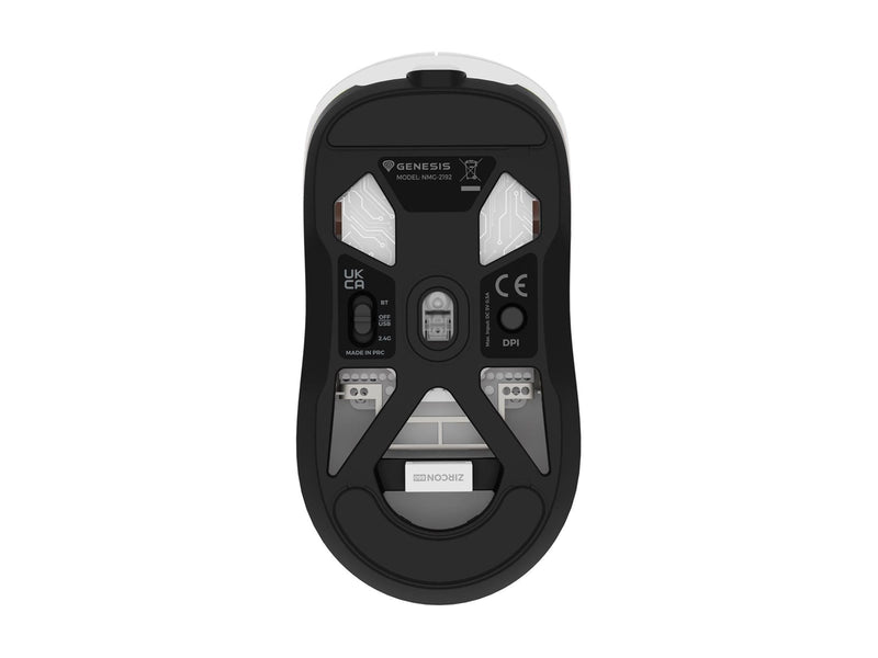 Genesis Zircon 660 - Maus (Weiß)
