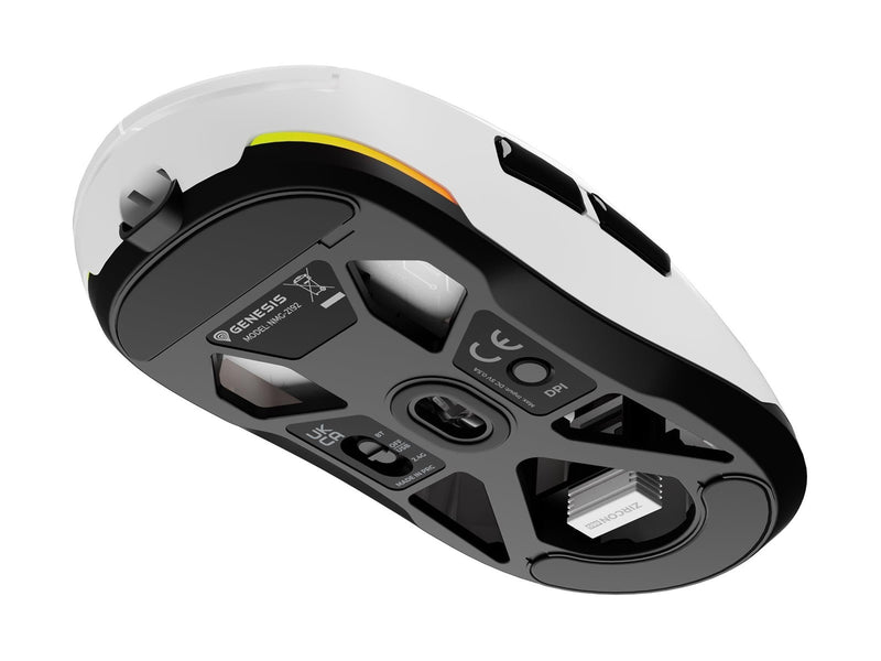 Genesis Zircon 660 - Maus (Weiß)