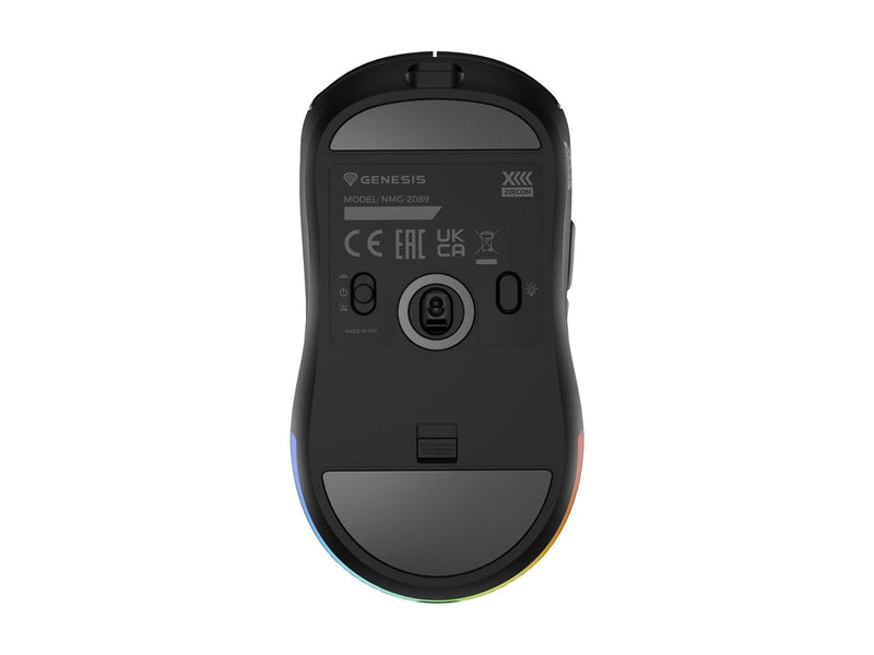 Genesis Zircon XIII Custom - Maus (Schwarz)