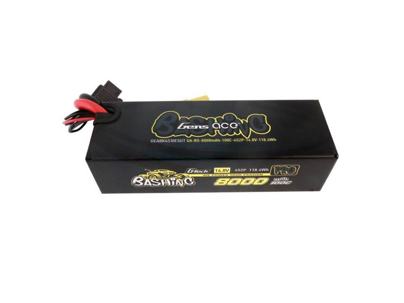 Gens ace &Tattu 8000mAh 14.8V 100C 4S2P Lipo Battery Pack