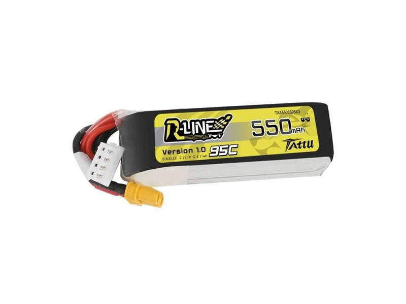 Gens ace &Tattu - Battery R‑Line 550mAh 11.1V 95C 3S1P XT30