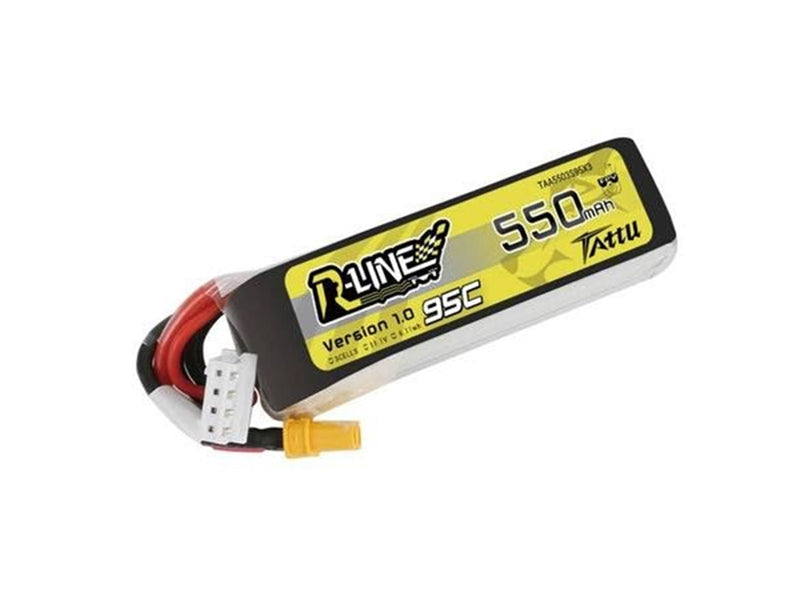 Gens ace &Tattu - Battery R‑Line 550mAh 11.1V 95C 3S1P XT30