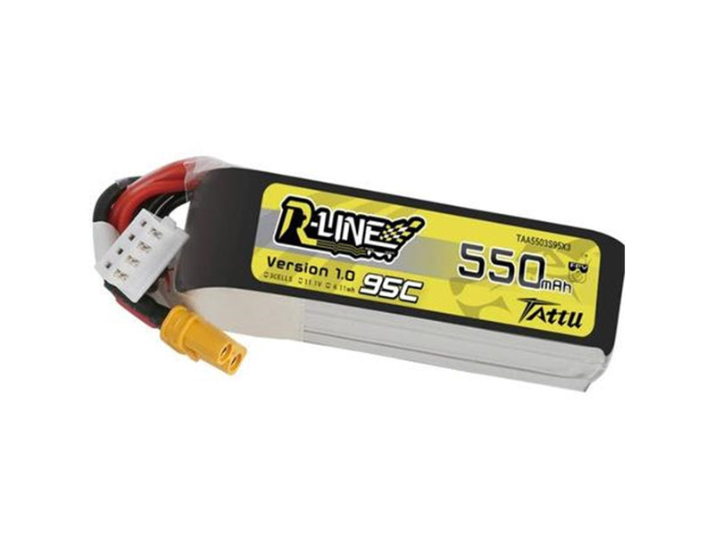 Gens ace &Tattu - Battery R‑Line 550mAh 11.1V 95C 3S1P XT30