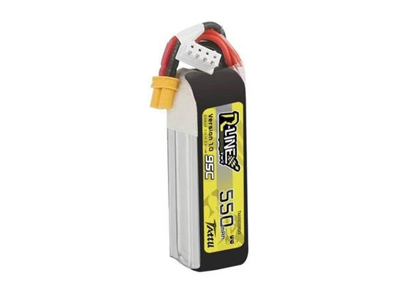 Gens ace &Tattu - Battery R‑Line 550mAh 11.1V 95C 3S1P XT30