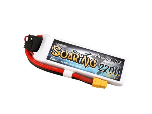 Gens ace &Tattu G-Tech Soaring 2200mAh 7.4V 30C 2S1P XT60 Battery