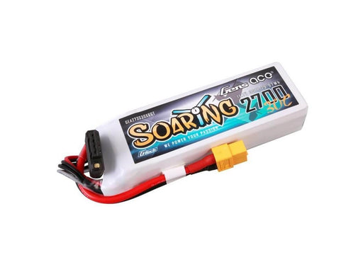 Gens ace &Tattu G-Tech Soaring 2700mAh 11.1V 30C 3S1P LiPo Battery