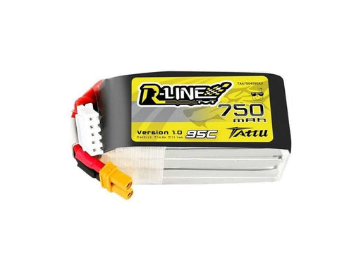Gens ace &Tattu - Tattu R-Line 750mAh 14.8V 95C 4S1P Battery JST-XHR