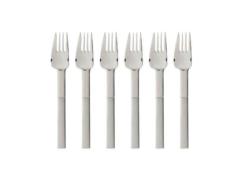 Gense Cake fork Nobel 15.2 cm 6 pcs. Matt/Blank steel