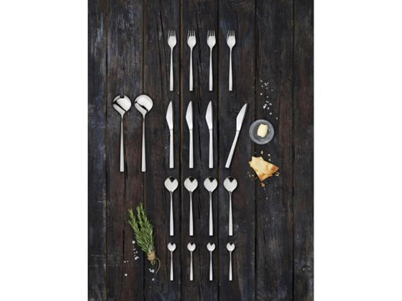 Gense Cutlery set Fuga 16 pieces Matt/Glossy steel