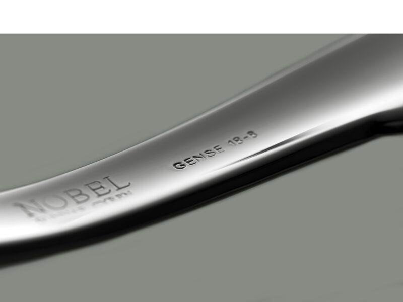 Gense Fish fork Nobel 18.8 cm Glossy steel