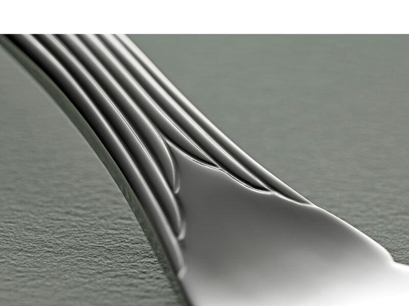 Gense Fish fork Nobel 18.8 cm Glossy steel