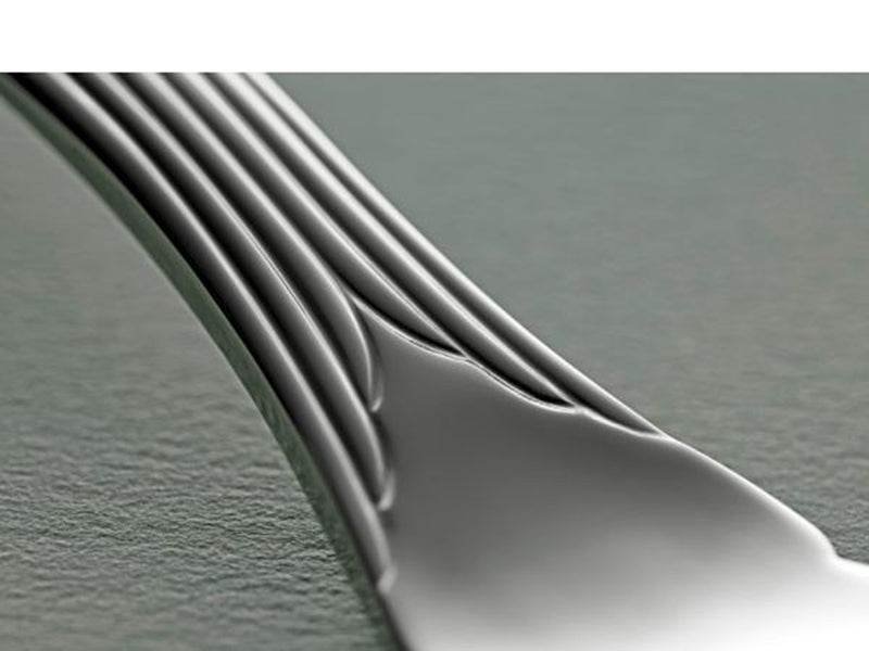 Gense Fish fork Nobel 18.8 cm Glossy steel
