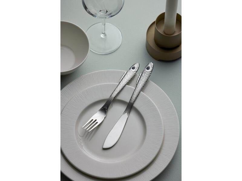 Gense Fish fork Nobel 18.8 cm Glossy steel