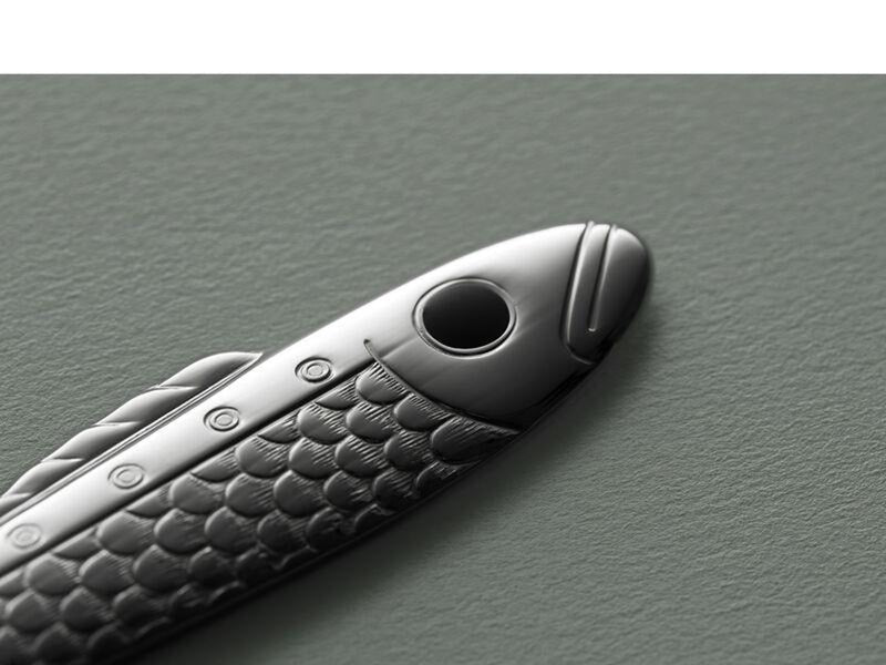 Gense Fish knife Nobel 21.1 cm Glossy steel
