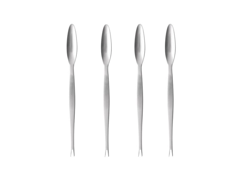 Gense Lobster fork Focus Steel 20.6 cm 4 pieces Black/Matte steel
