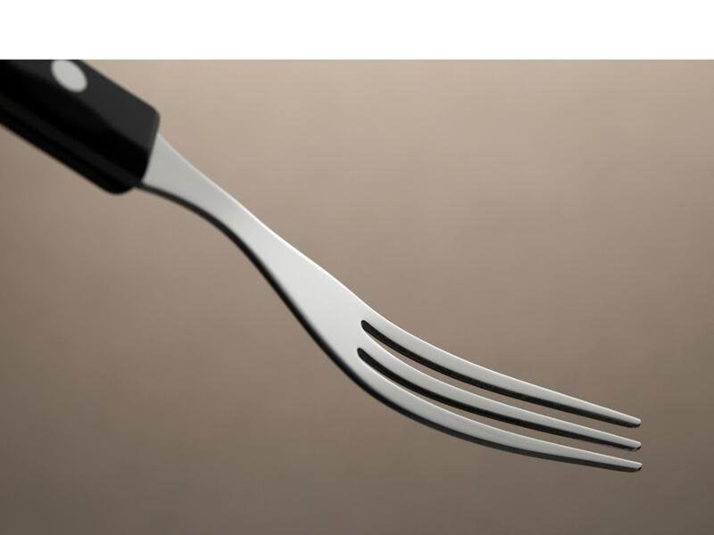 Gense Steak fork Old Farmer black 19.7 cm Black/Steel