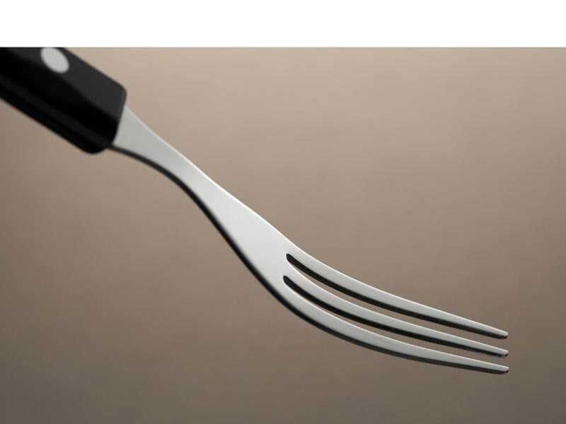 Gense Steak fork Old Farmer black 19.7 cm Black/Steel