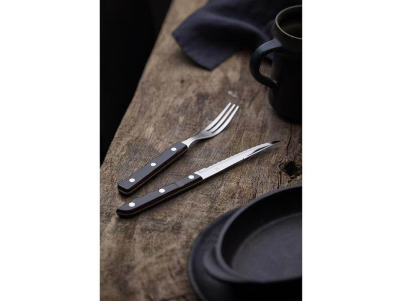 Gense Steak fork Old farmer classic 19.7 cm Wood/Steel
