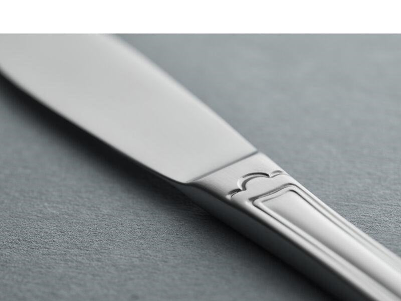 Gense Table knife Attaché 20.5 cm Matte steel