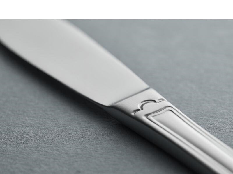 Gense Table knife Attaché 20.5 cm Matte steel
