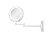 Gillian Jones - Double-sided wall mirror - White - 17.5 cm *DEMO*