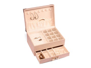 Gillian Jones - Large jewelry box with bow - Pink - Large