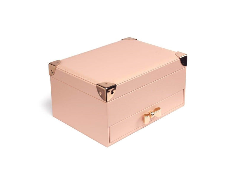 Gillian Jones - Large jewelry box with bow - Pink - Large
