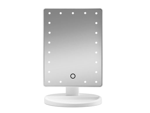 Gillian Jones  Makeup Mirror w. Heart LED Light & Touch Function White