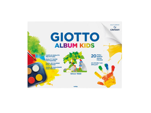 Giotto Album Kids A4 200G 20 SH Watercolour Pad