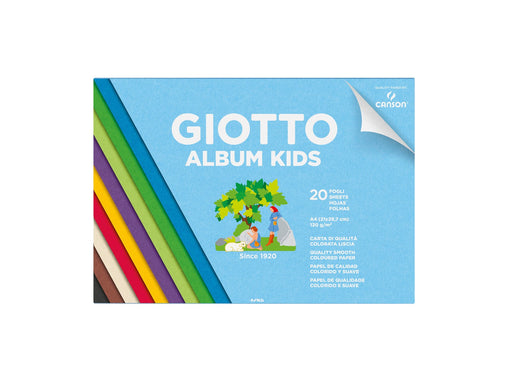 Giotto Album Kids A4 Colours 120G 20 SH