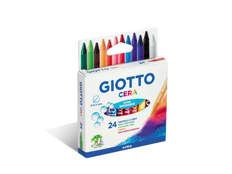 Giotto Cera Wax Crayons 24 pcs BL