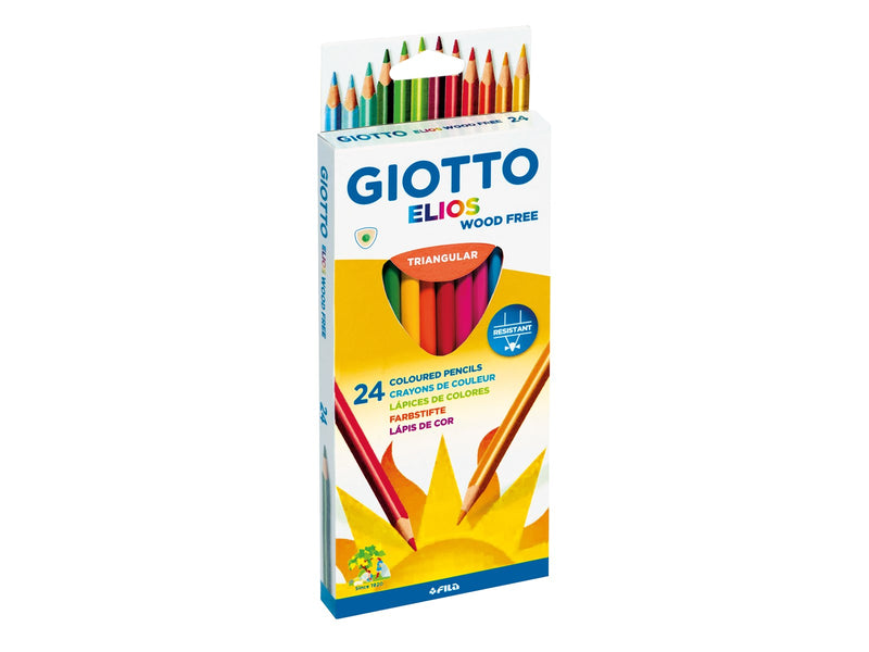 Giotto Elios Tri Wood free 24 pcs