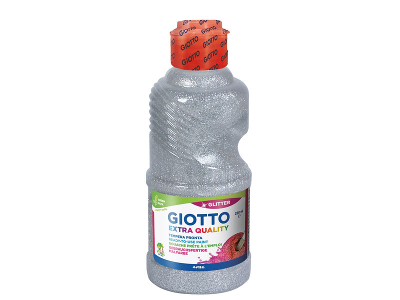 Giotto Glitter Paint 250 ml Silver