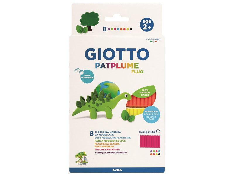 Giotto Patplume Fluo Col. 8x33G
