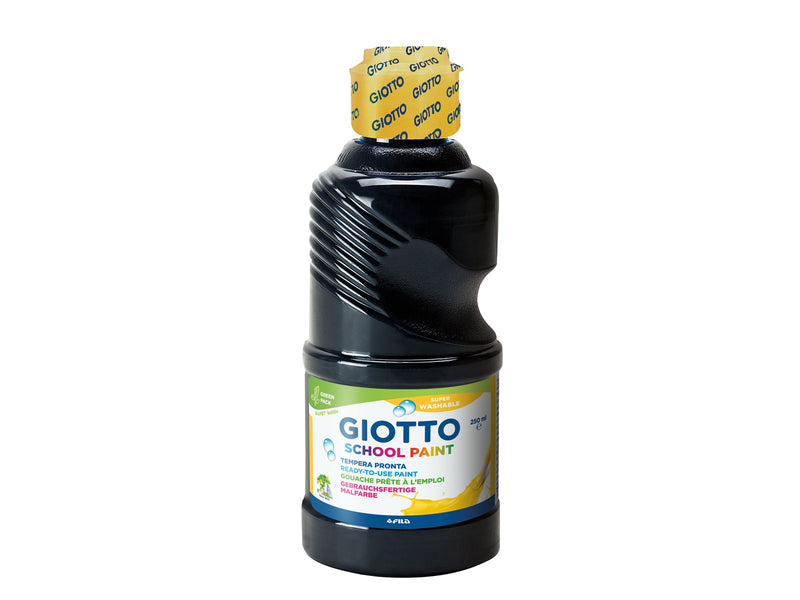 Giotto School Paint 250 ml Black