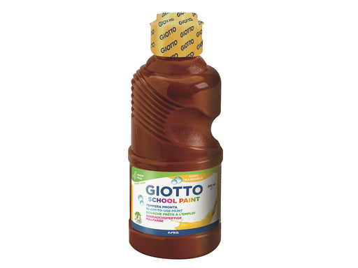Giotto School Paint 250 ml Brown