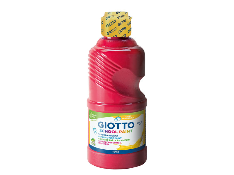 Giotto School Paint 250 ml Red