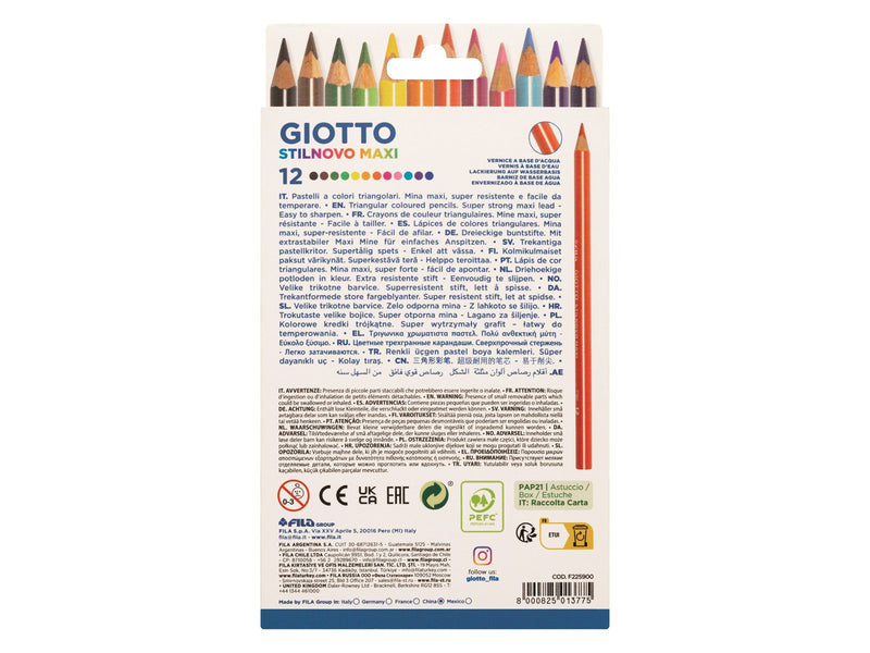 Giotto Stilnovo Maxi 12 pcs BL