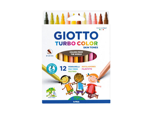 Giotto Turbo Color Skin Tones 12 pcs BL