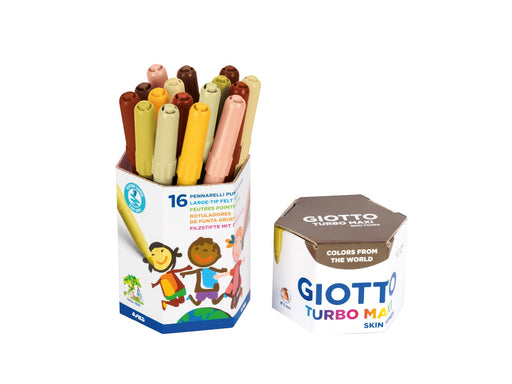 Giotto Turbo Maxi Skin Tones Pot 16 pcs