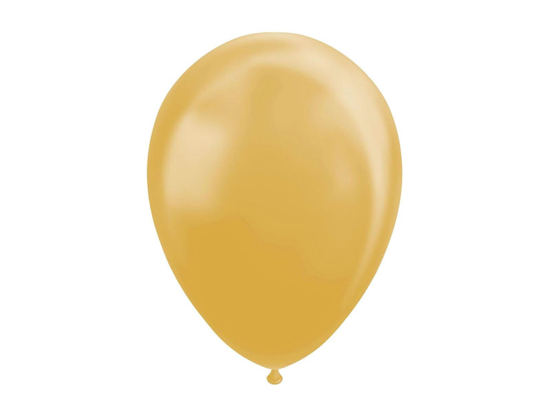 Globos Balloons Metallic Gold 30cm 10pcs.