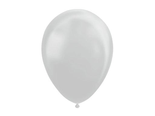 Globos Balloons Metallic Silver 30cm 10pcs.