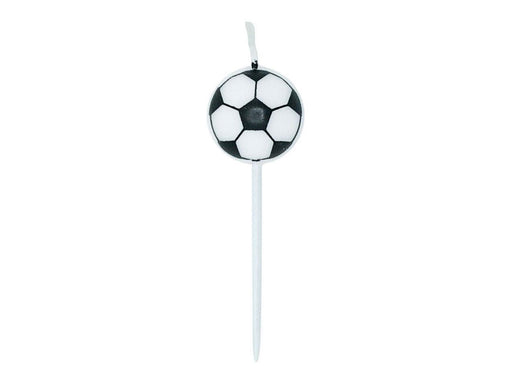 Globos Cake candles 2.4cm Football - 5 pcs.