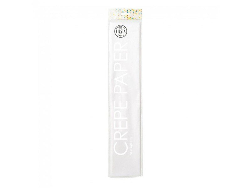 Globos Crepe paper White 50x250cm