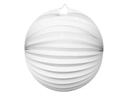 Globos Paper Lantern Round White 25cm